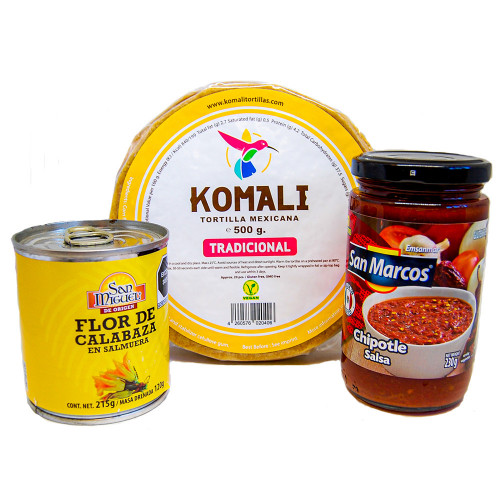 Mexgrocer Europe Quesadilla Flor de Calabaza Kit Buy online at